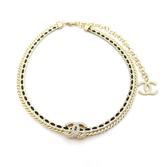 Crystal-Embellished Chain Necklace - Picture 1 of 2